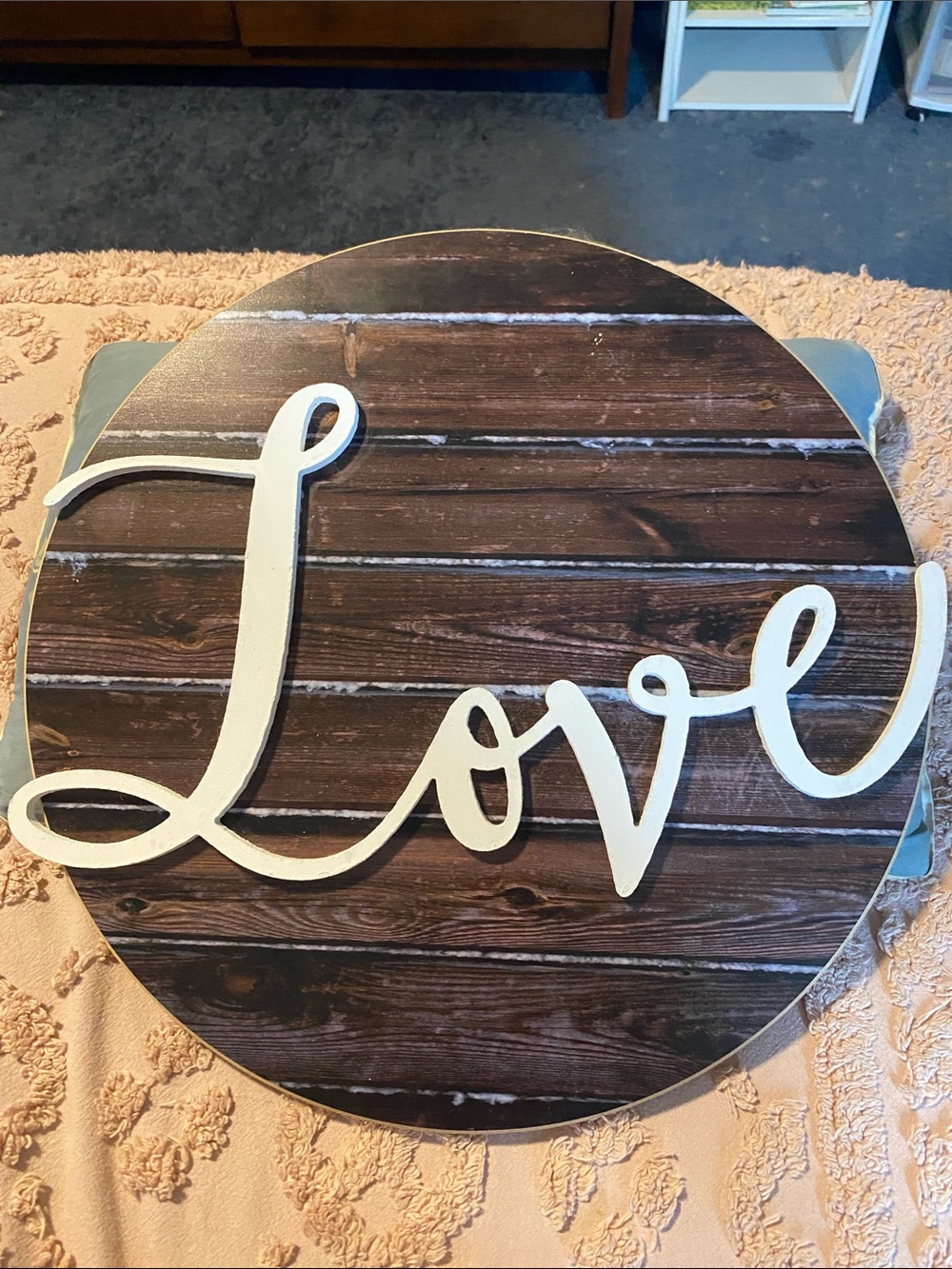 Wooden Wall Plaque “Love”
